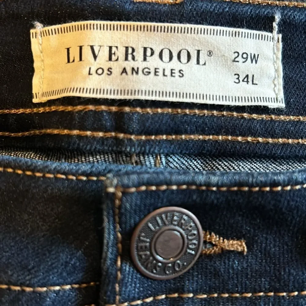 NEW Liverpool Mens Relaxed Straight Jeans